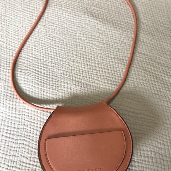 Nellie Blanco peach round saddle bag - Picture 5 of 7